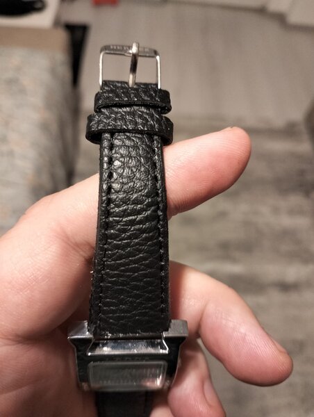 Ceas dama OEM Hermes Negru Heure  Double Jeu watch 21x21mm